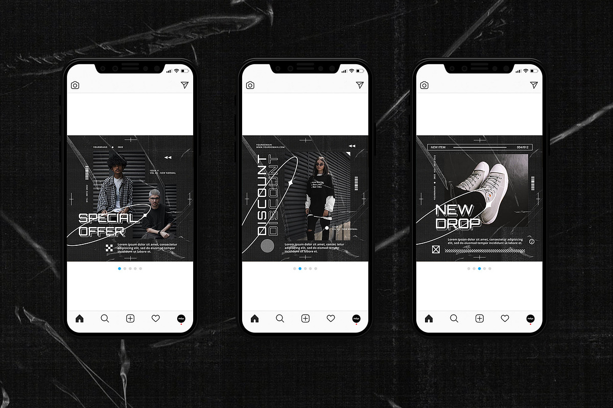 Demizen - Instagrm Templates, a Social Media Template by Rakyu (Photo 6 of 7)
