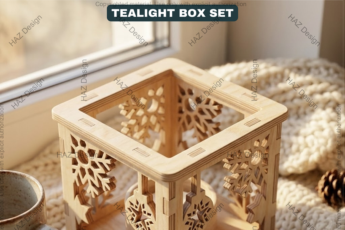 Laser Christmas Lantern Templates, a Graphic by AtacanDigital (Photo 12 of 13)