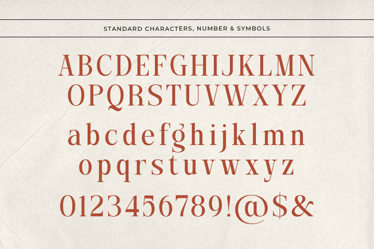 PickMee - Modern Elegant Serif Font, a Serif Font by Shakira Studio (Photo 10 of 10)
