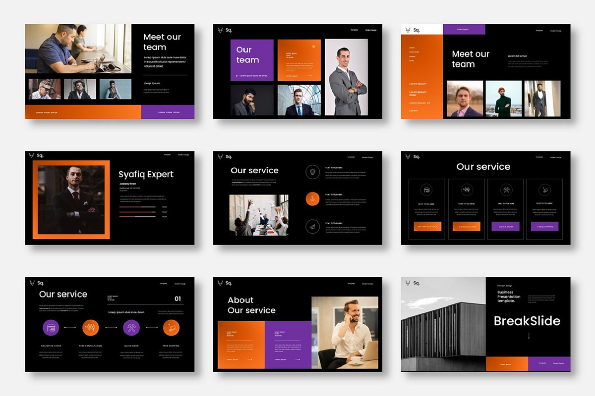 Syafiq – Business PowerPoint, a Presentation Template by Dens Creative Studio (Photo 3 of 6)