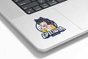 Epic Win Gamer Girl Logo, a Branding & Logo Template by tkzgraphic (Thumbnail 2 of 2)