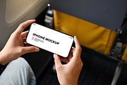 iPhone Mockup, an iPhone Mockup by UnicDesign (Thumbnail 10 of 14)