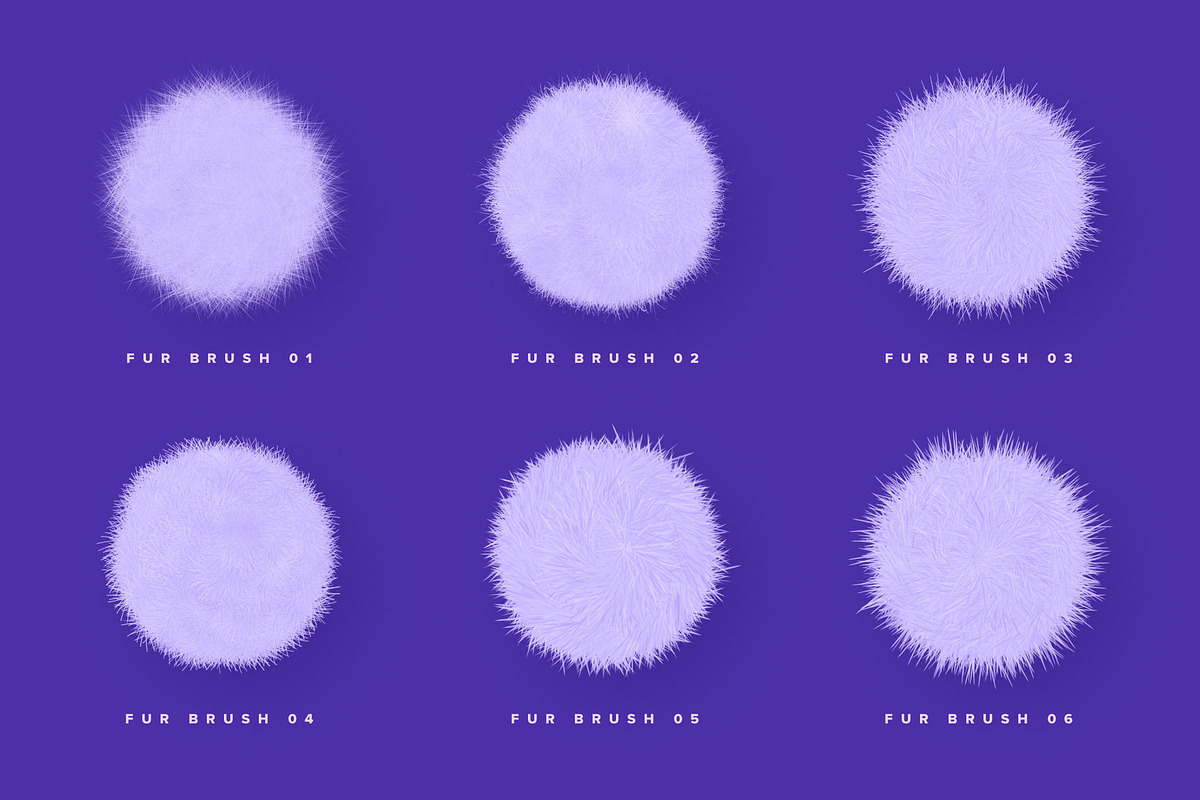 Fur & Wool Procreate Brushes, a Brush Add-On by Creative Veila (Photo 8 of 12)