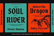 The Bullova Blackletter Fonts, a Blackletter Font by Angin Studio (Thumbnail 16 of 18)