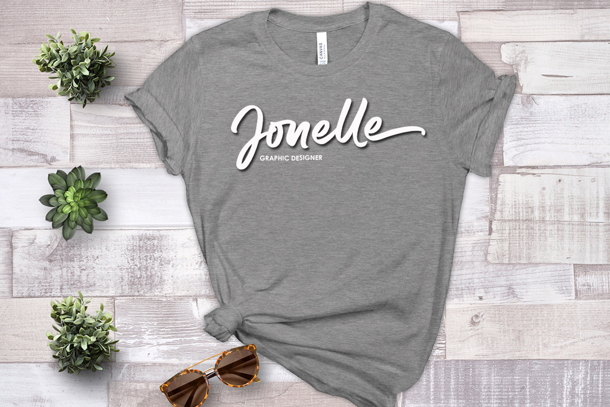 Gibrella, a Script Font by Akifatype. (Photo 3 of 7)