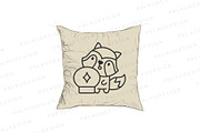 Animals Halloween Clipart Set, a Seasonal Illustration by Palau (Thumbnail 5 of 12)