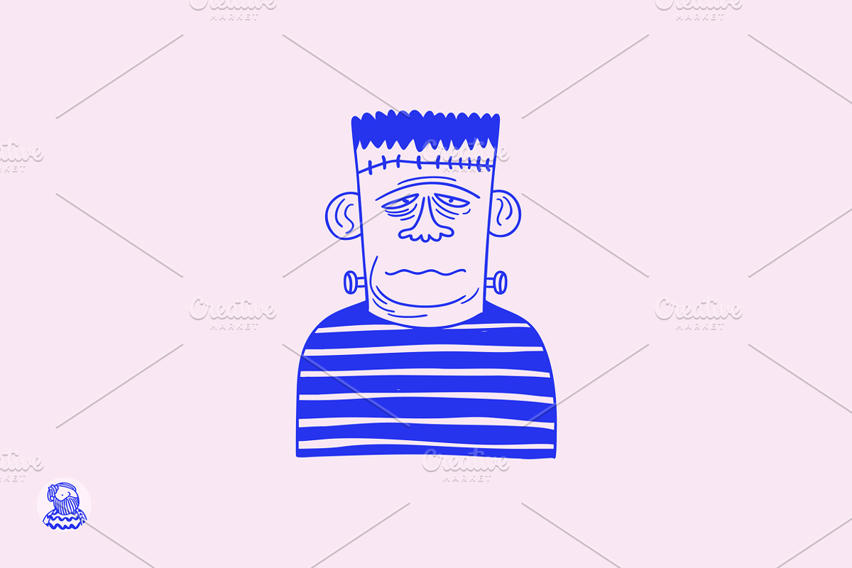Playful Halloween Characters, a Seasonal Illustration by Danil Polshin (Photo 5 of 10)