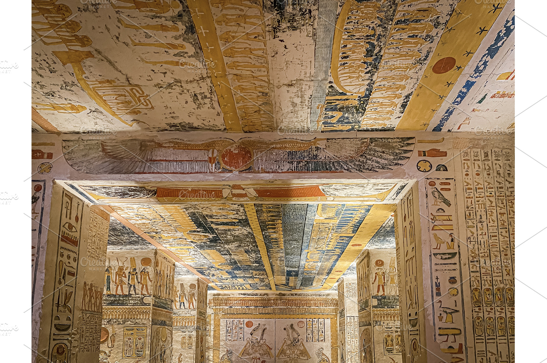 Tomb of Memnon KV9 in the Egyptian, an Architecture Photo by TatsianaSalauyova