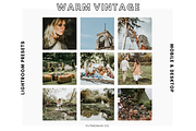 Warm Vintage Lightroom Presets IG, an Action Add-On by Filtercrave (Thumbnail 2 of 8)