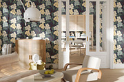 Jasmine Flowers Pattern, a Wallpaper Graphic by Bloomart Studio (Thumbnail 2 of 4)
