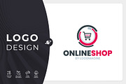 Online Shop Logo Template, a Branding & Logo Template by LOGOMAGINE (Thumbnail 1 of 16)