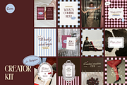 Creator KIT | Social Media Template, a Social Media Template by Mila Estudio (Thumbnail 1 of 6)