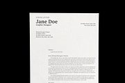CV/Resume & Cover Letter Template_04, a Resume Template by Akreatipe (Thumbnail 2 of 4)