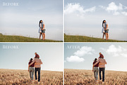 Summer Clouds photo overlays, an Object Graphic by BrownLeopard (Thumbnail 5 of 5)