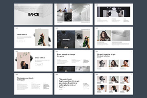 BANOE - Modern Powerpoint Template