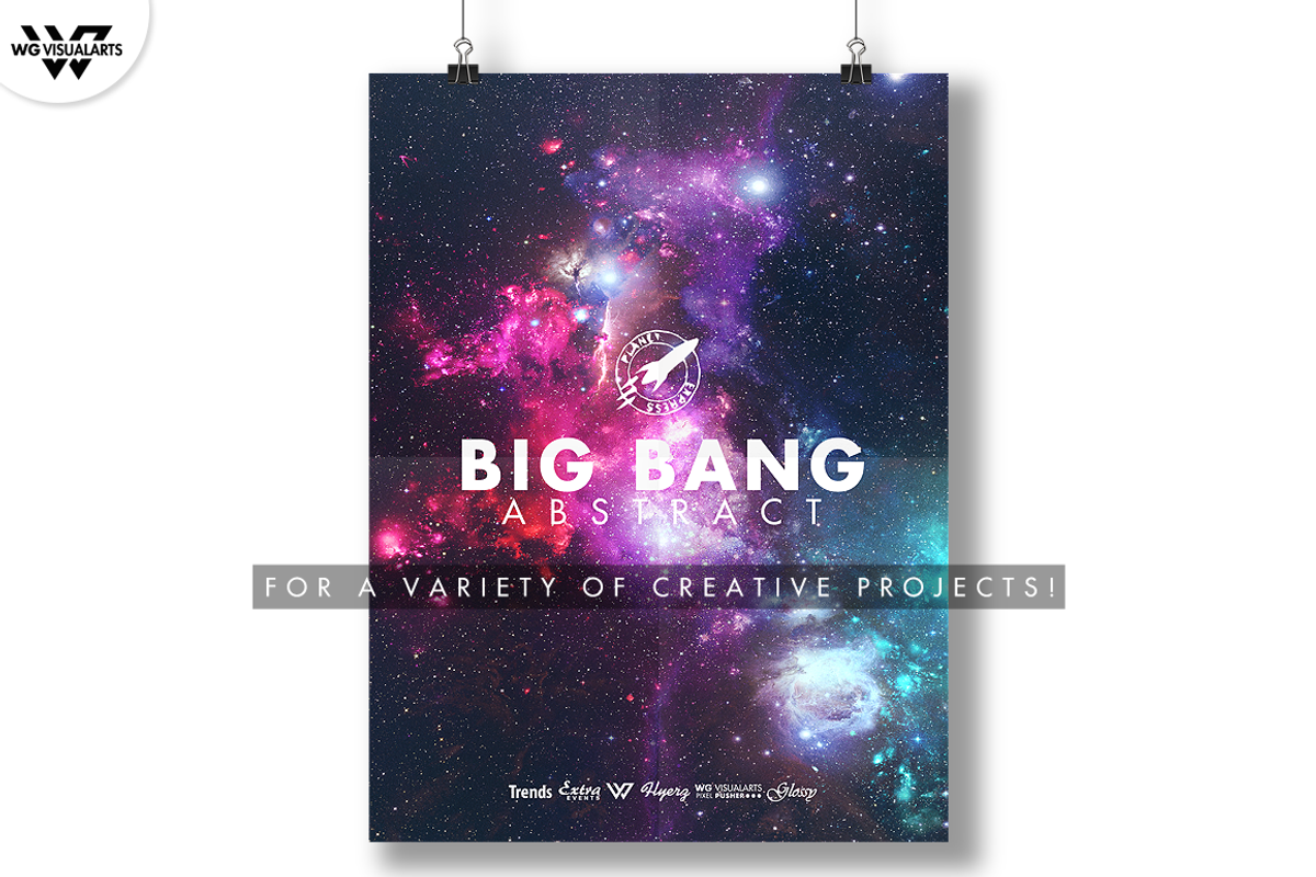 12 SPACE GALAXY Textures + BONUS, a Texture Graphic by WG DESIGN (Photo 9 of 11)