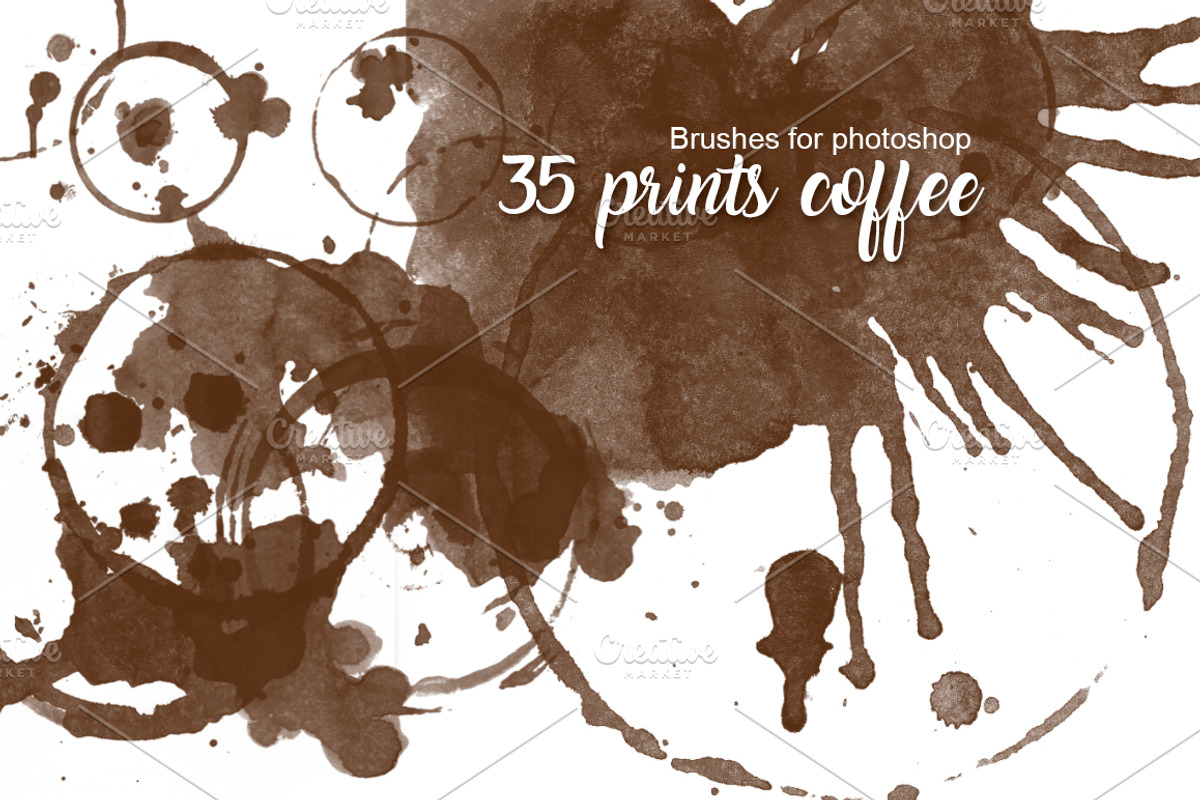 Set brushes grunge for photoshop preview 3