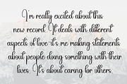 Birthday | Script Font, a Handwritten Font by Scratchones (Thumbnail 6 of 9)
