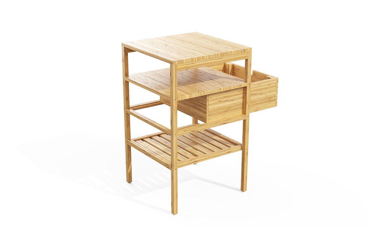 Bedside Table - IKEA NORDKISA, a Furniture 3D Model by 3DCargo (Photo 17 of 26)
