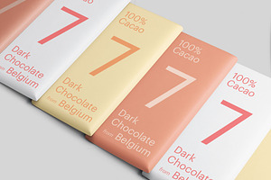 Chocolate Bar Mockup Vol.3