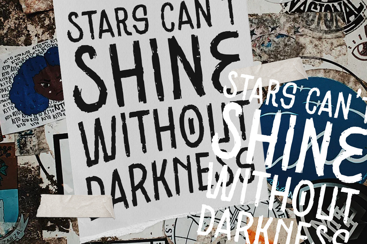 Black Ground - Rustic Typeface preview 2