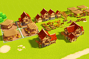 Medieval Town, an Architecture 3D Model by Souchenki (Thumbnail 14 of 15)