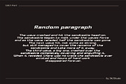 Glitch Style Font, a Sans Serif Font by JNJ Studio (Thumbnail 4 of 10)