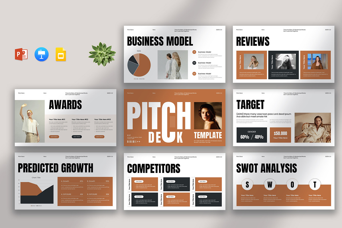 Pitch Deck Presentation Template