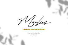 Marlies Monoline Signature