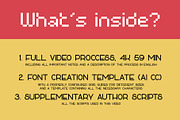 Commercial Font Creation Workflow, an App Template by VozzyStock (Thumbnail 2 of 6)