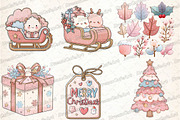 Cute Christmas Doodles PNG, an Illustration by DreamCafeArt (Thumbnail 8 of 8)