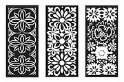 Elegant Floral Laser Cut Panel Bundl, a Graphic by BIPLOB EXPERT (Thumbnail 7 of 10)