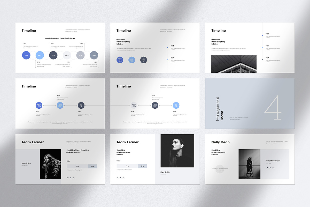 Business Plan PowerPoint Template, a Presentation Template by GoldenPixelStudio (Photo 13 of 29)