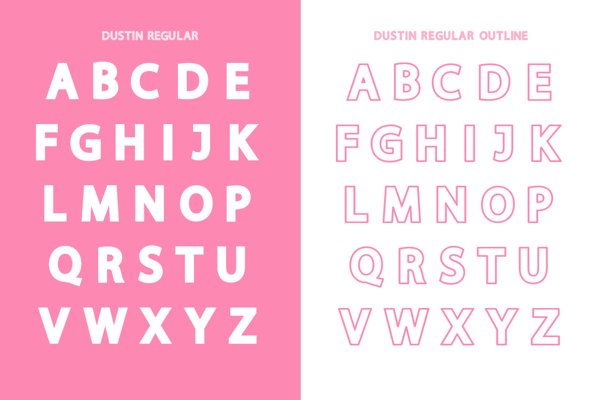 Dustin Sans Font Family preview 8