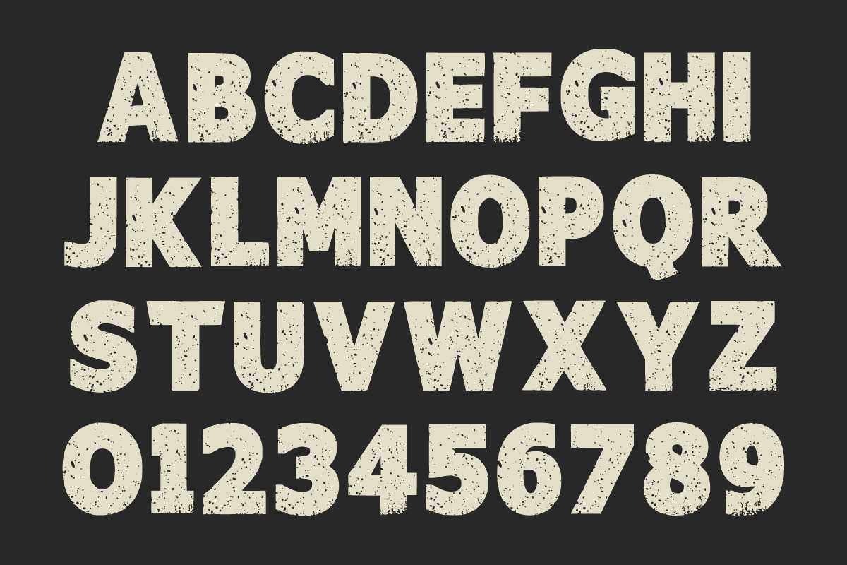 Retro Jersey, a Font by Fourteen Letter (Photo 2 of 5)
