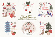 Christmas Doodle Collection, a Decorative Illustration by Papatongartist (Thumbnail 2 of 4)