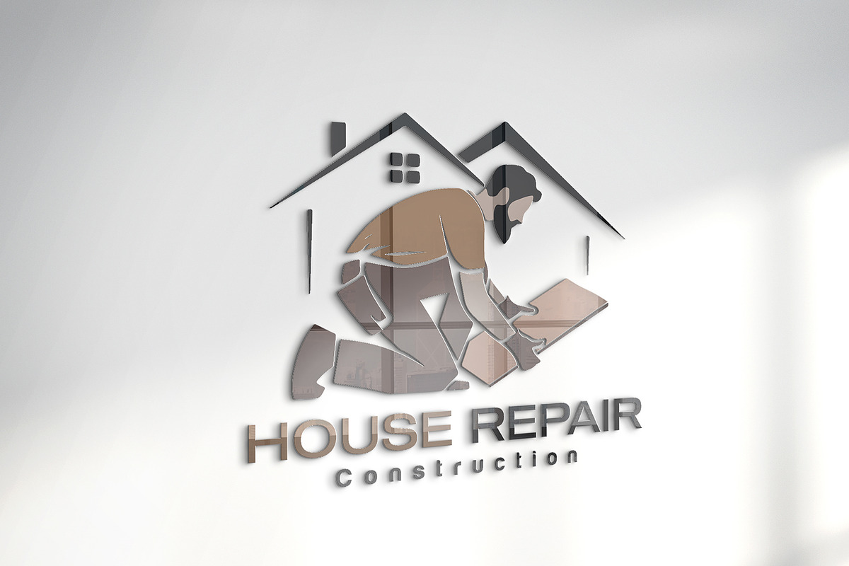House Repair Logo Template preview 8