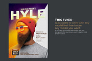 Dj concert Flyer, a Flyer Template by bunebx (Thumbnail 4 of 6)