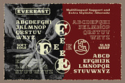 Evereast Font Family, a Slab Serif Font by Nocturnal Workspace (Thumbnail 4 of 14)