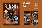 Fall Fashion Launch Flyer, a Flyer Template by graphicook (Thumbnail 1 of 3)