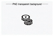 Yuan Cash Money Icons Set, a Finance Illustration by Designfour (Thumbnail 3 of 7)