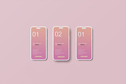 Iphone 14 Clay Mockup, an iPhone Mockup by rahmatmoscae (Thumbnail 10 of 20)
