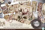 Antique Parisienne Junk Journal Kit, an Object Graphic by Traveling Designer (Thumbnail 2 of 5)