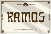 CS Ramos – Flat Brush Font, a Sans Serif Font by Craft Supply Co. (Thumbnail 1 of 8)