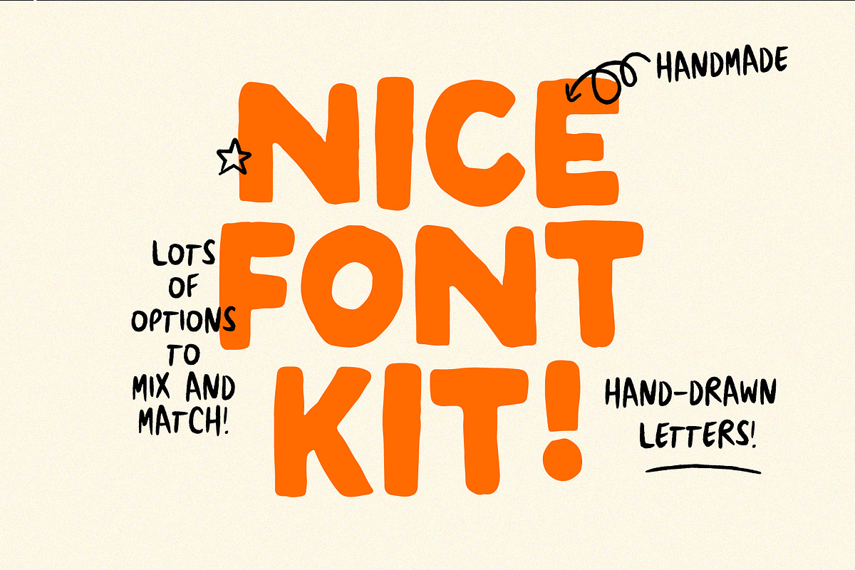 Imperfectionist Handwriting Font Kit, a Font by Studio Funshop by Kelli (Photo 6 of 10)