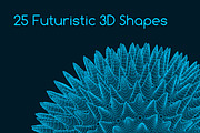 25 Futuristic 3D non-Euclidean Shape, an Object Illustration by Kseniya-Omega (Thumbnail 1 of 7)