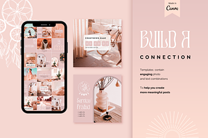 Instagram Post Templates - Boho