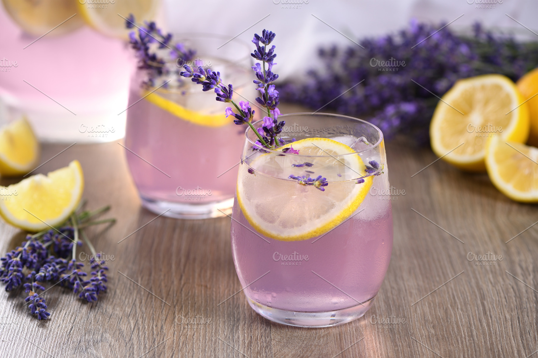 Homemade Lavender Lemonade, a Food & Drink Photo by Apolonia