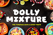 Dolly Mixture font, a Sans Serif Font by Neil Tony Porter (Thumbnail 1 of 5)