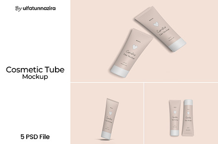 Cosmetic Tube Mockup